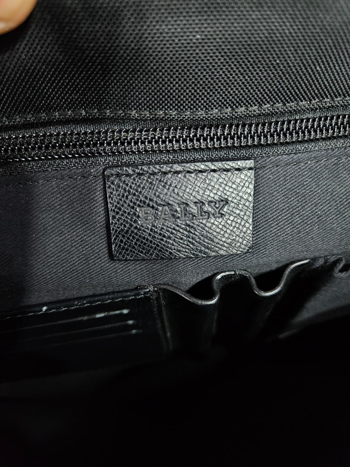 발리 페브릭 블랙 남성 서류가방 크로스백  상품이미지5