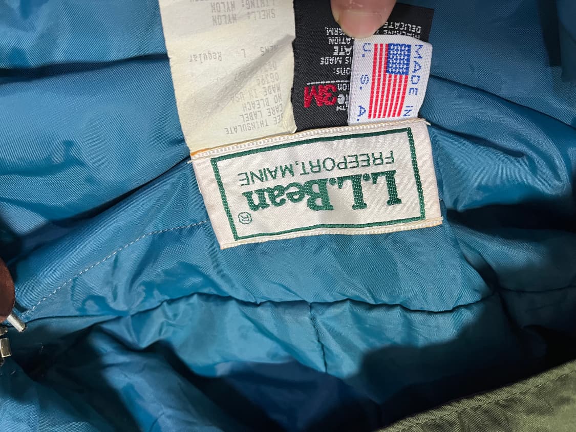 엘엘빈 신슐레이트 아노락점퍼 XL-2XL 상품이미지7