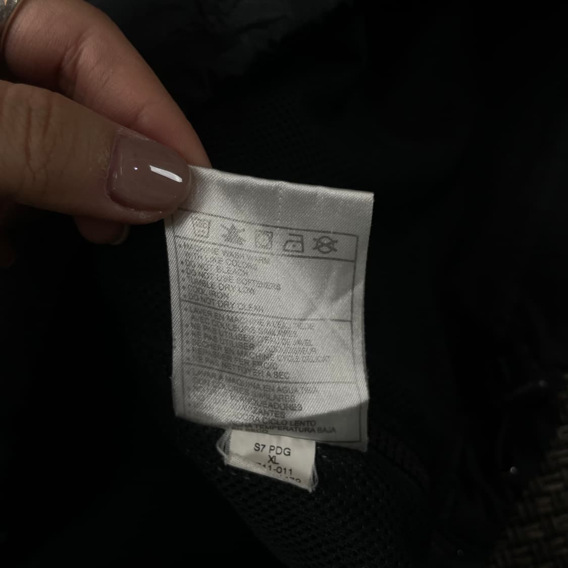 나이키 블랙 미니스우시 바람막이 웜업 XL 상품이미지8