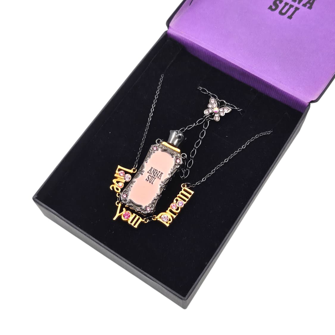 09s 한정 안나수이 향수 보틀 목걸이&초커 세트 상품이미지2