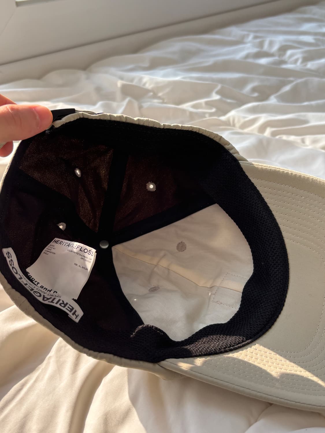 헤리티지플로스 모자 택없는 새상품 베이지 상품이미지5