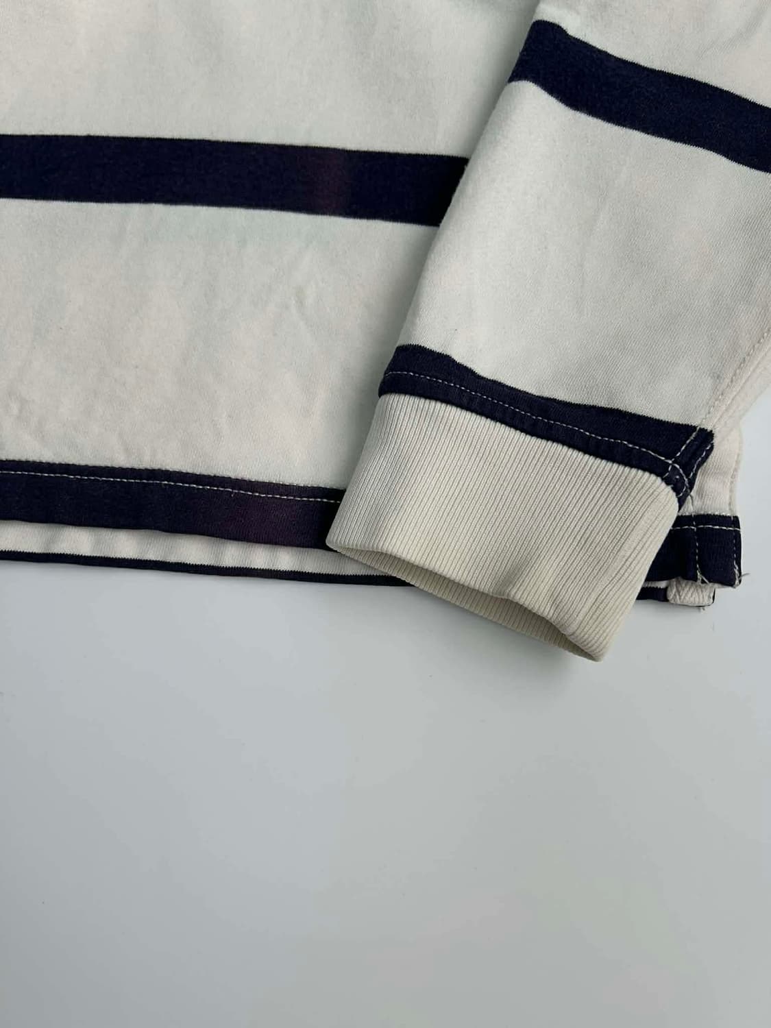 [M] 폴로 랄프로렌 스트라이프 럭비셔츠 카라넥 롱슬리브 상품이미지6