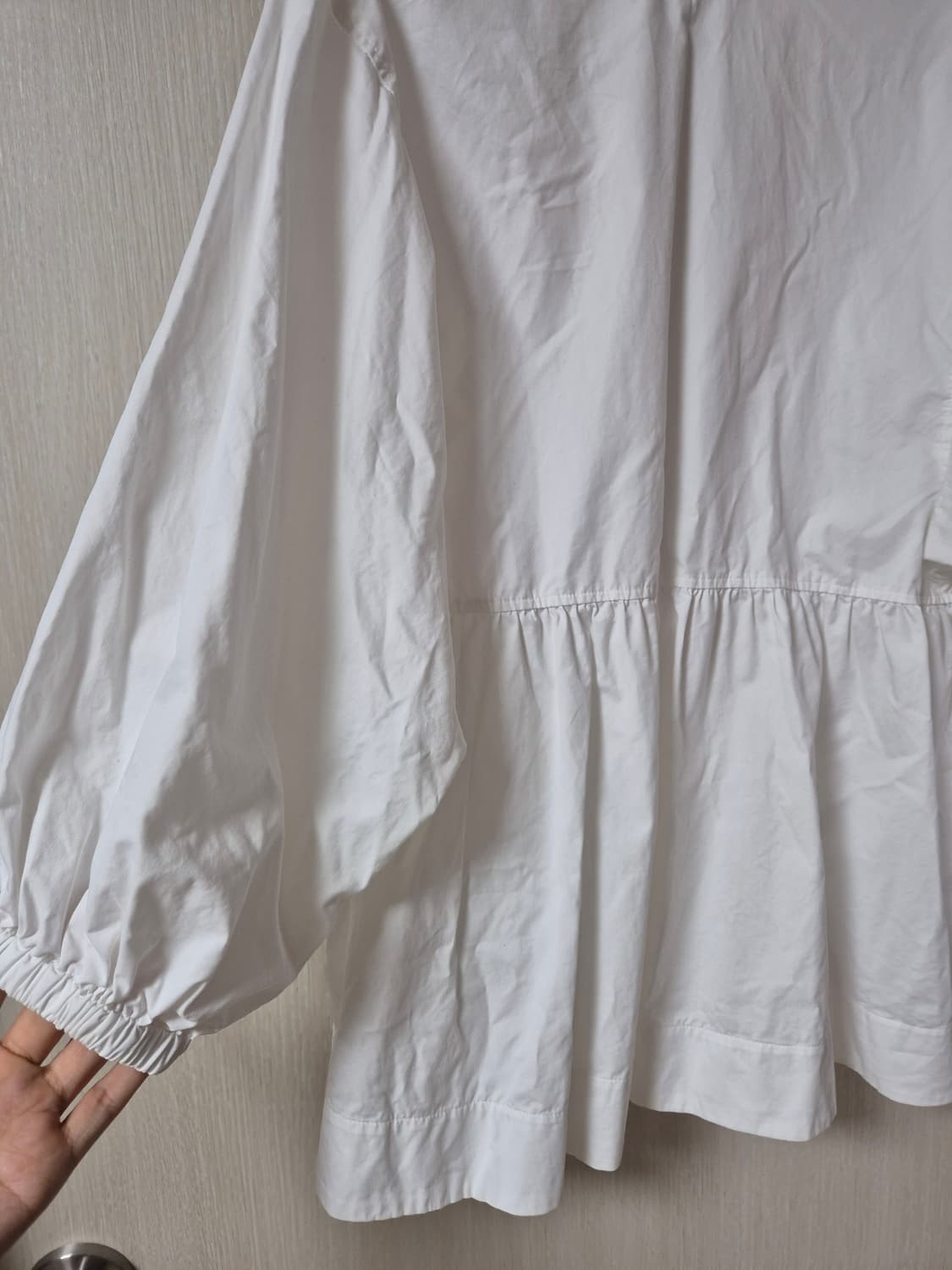 COS 코스 신형 어드저스터블 튜닉 스타일 탑  블라우스 342 상품이미지5