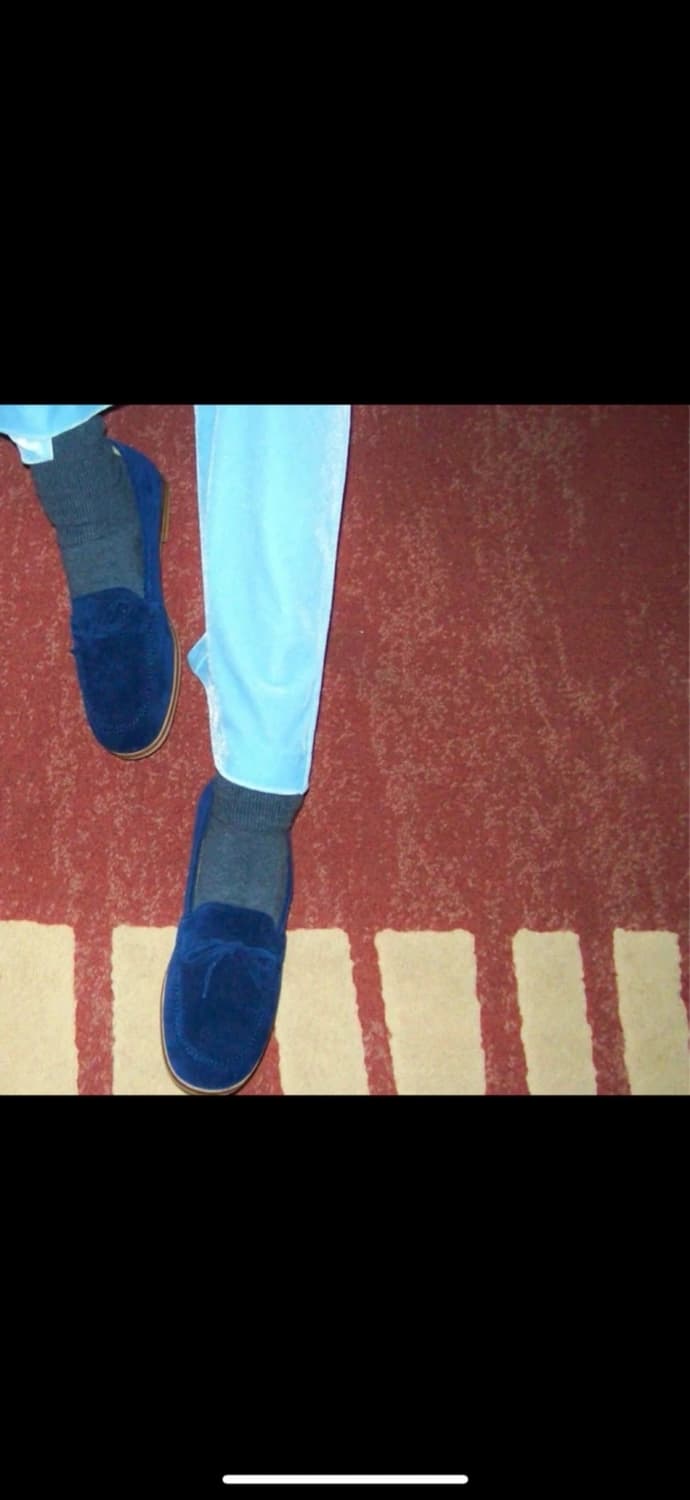 미닛뮤트 데니로퍼 스웨이드 네이비 240 상품이미지2