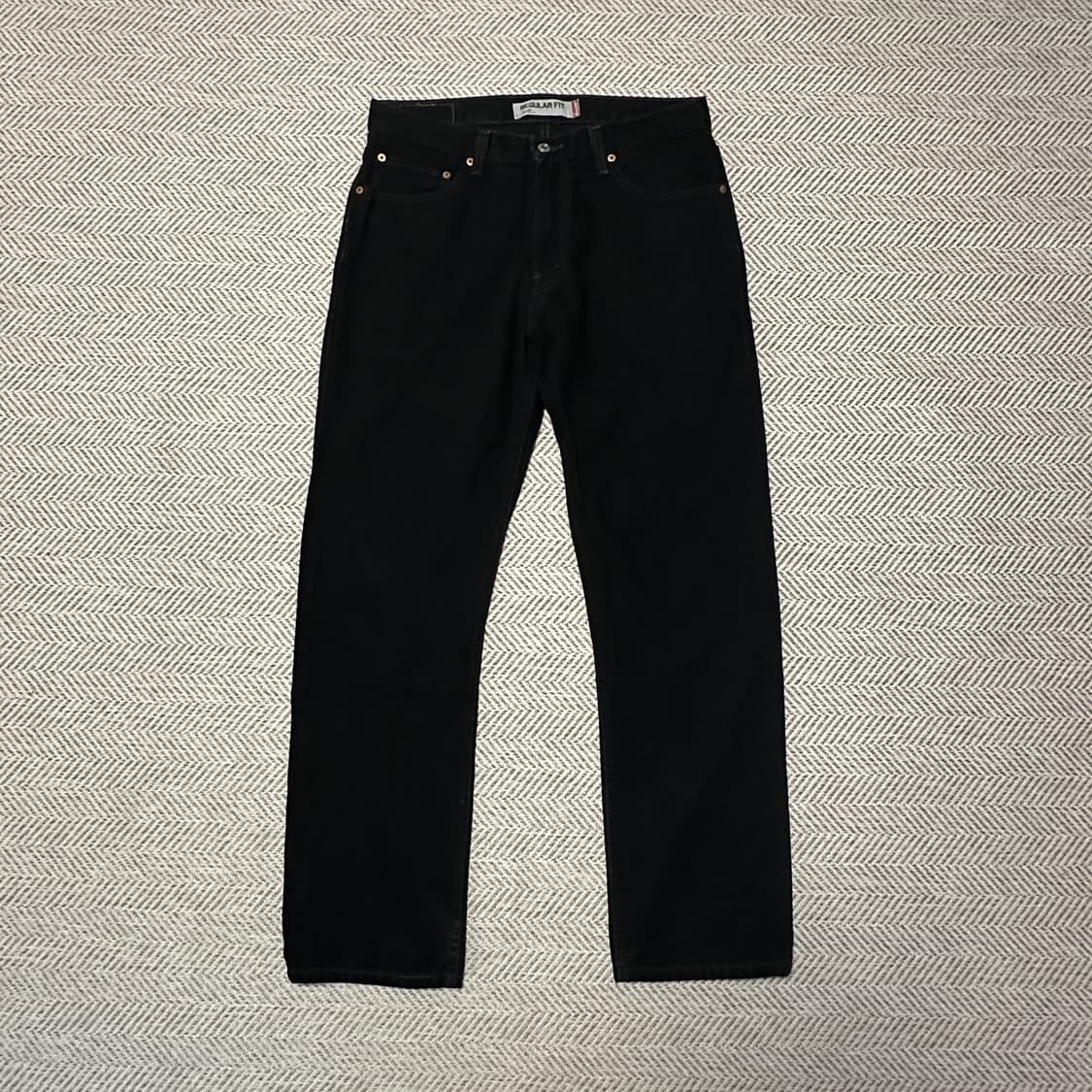 LEVI'S 505 black denim pants work 상품이미지1