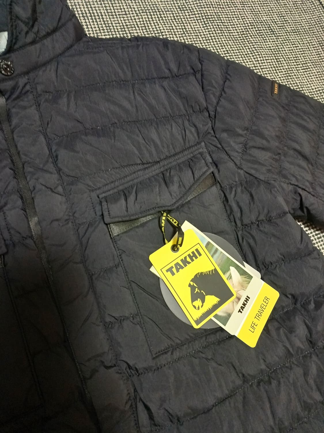 타키(TAKHI)**의 정품 오리털 경량 패딩 재킷  상품이미지5