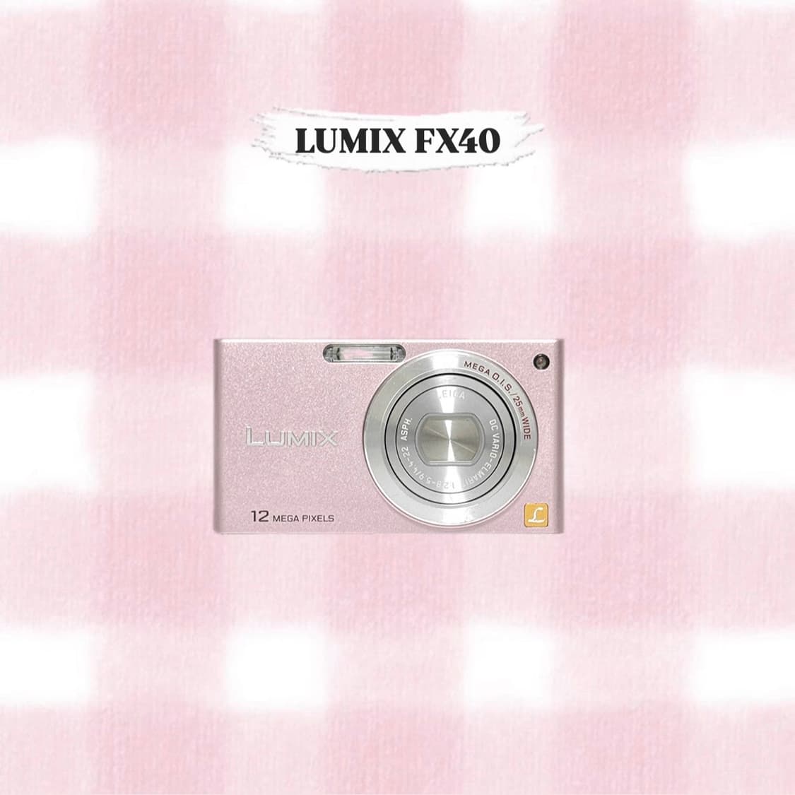 파나소닉 루믹스 FX40 핑크 빈티지디카 상품이미지1