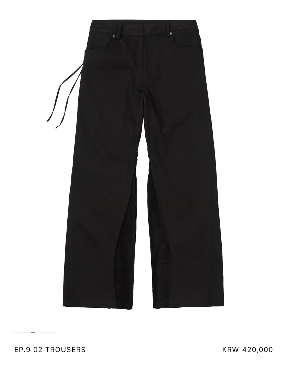 (m) xlim ep.9 02 trousers 상품이미지1