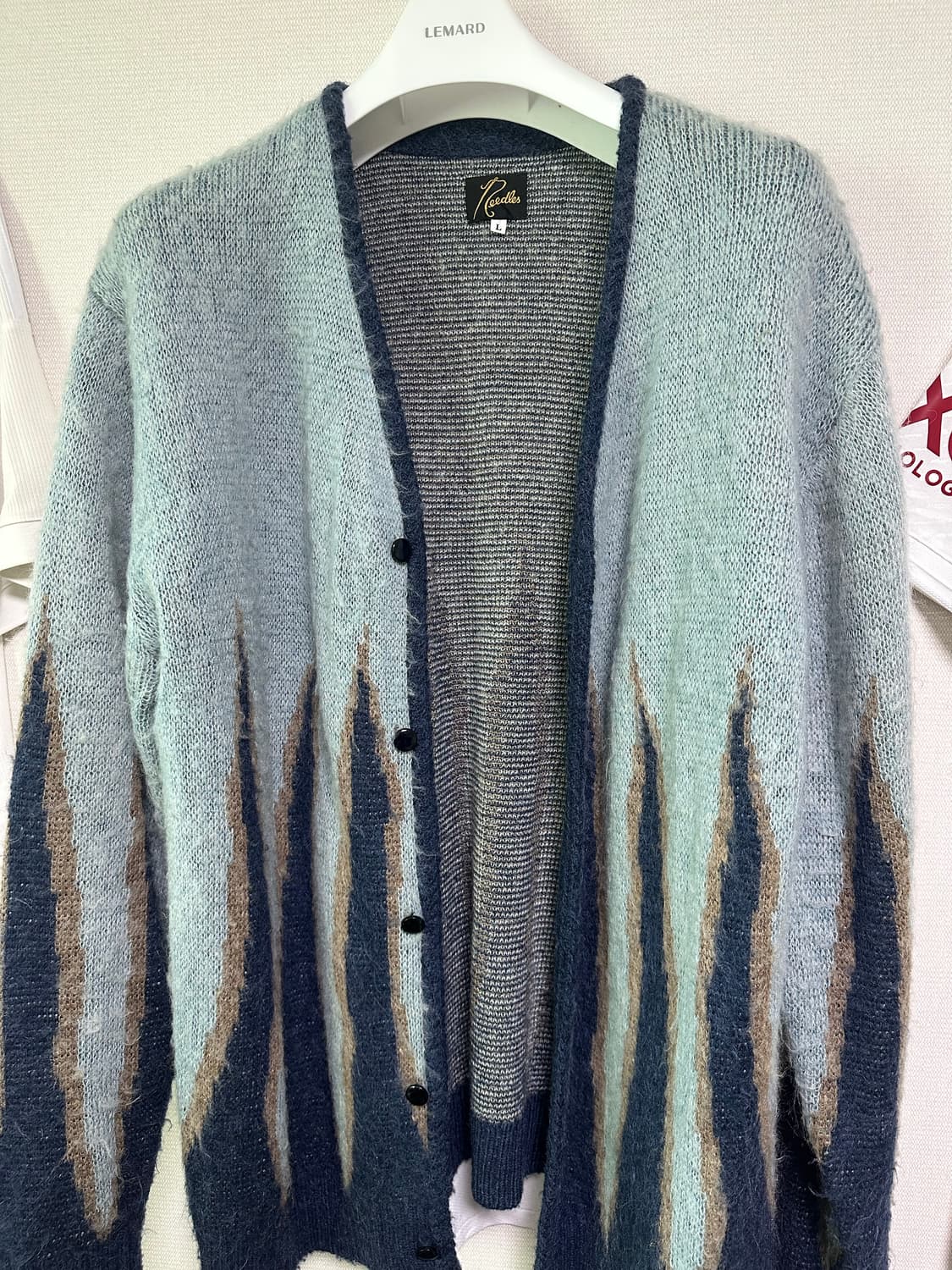 니들스 플레임 가디건 L 상품이미지1