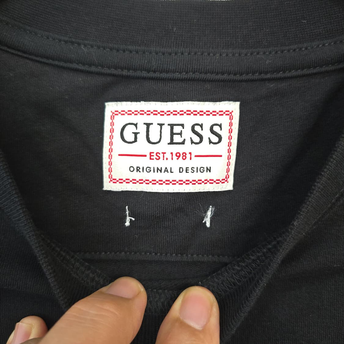 남성 게스 GUESS 로고 맨투맨 스웻셔츠 L 상품이미지6