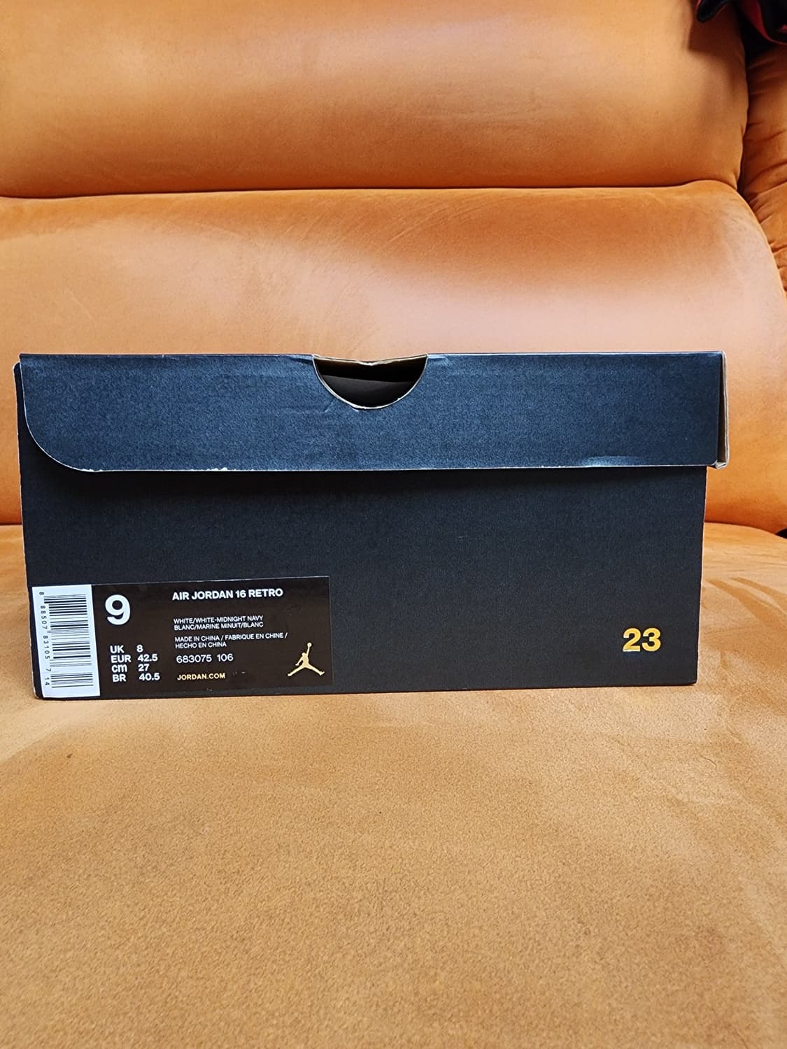 Air Jordan 16 Retro White Midnight Navy 상품이미지6