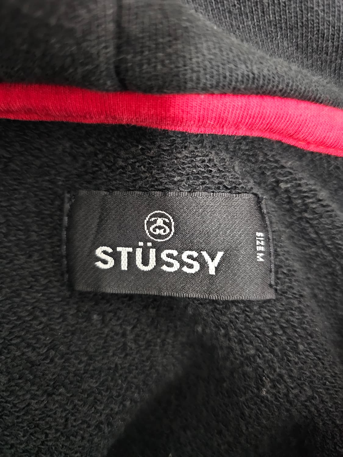 스투시 정품 후드티셔츠 M 오버핏 상품이미지3