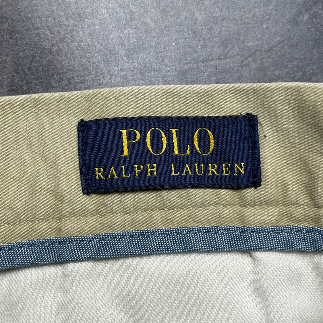 RALPH LAUREN 랄프로렌 빈티지 베이지 코튼 하프팬츠 A01045 상품이미지8