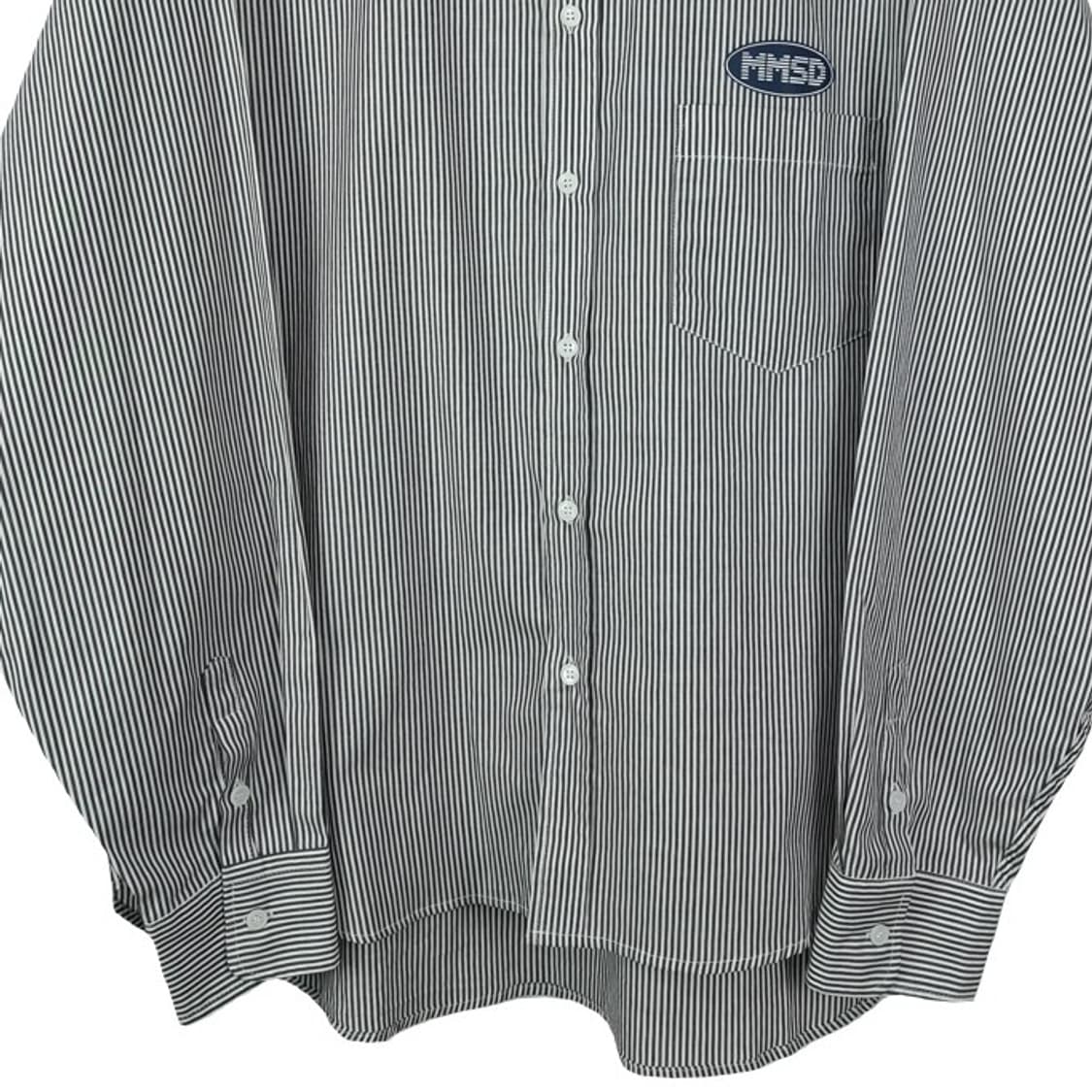 [시도] 오버핏 스트라이프 셔츠 M19341 상품이미지5