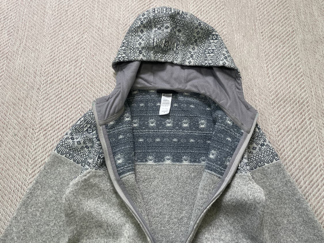 10s 파타고니아 노르딕 패턴 후디 플리스 집업 자켓 상품이미지4