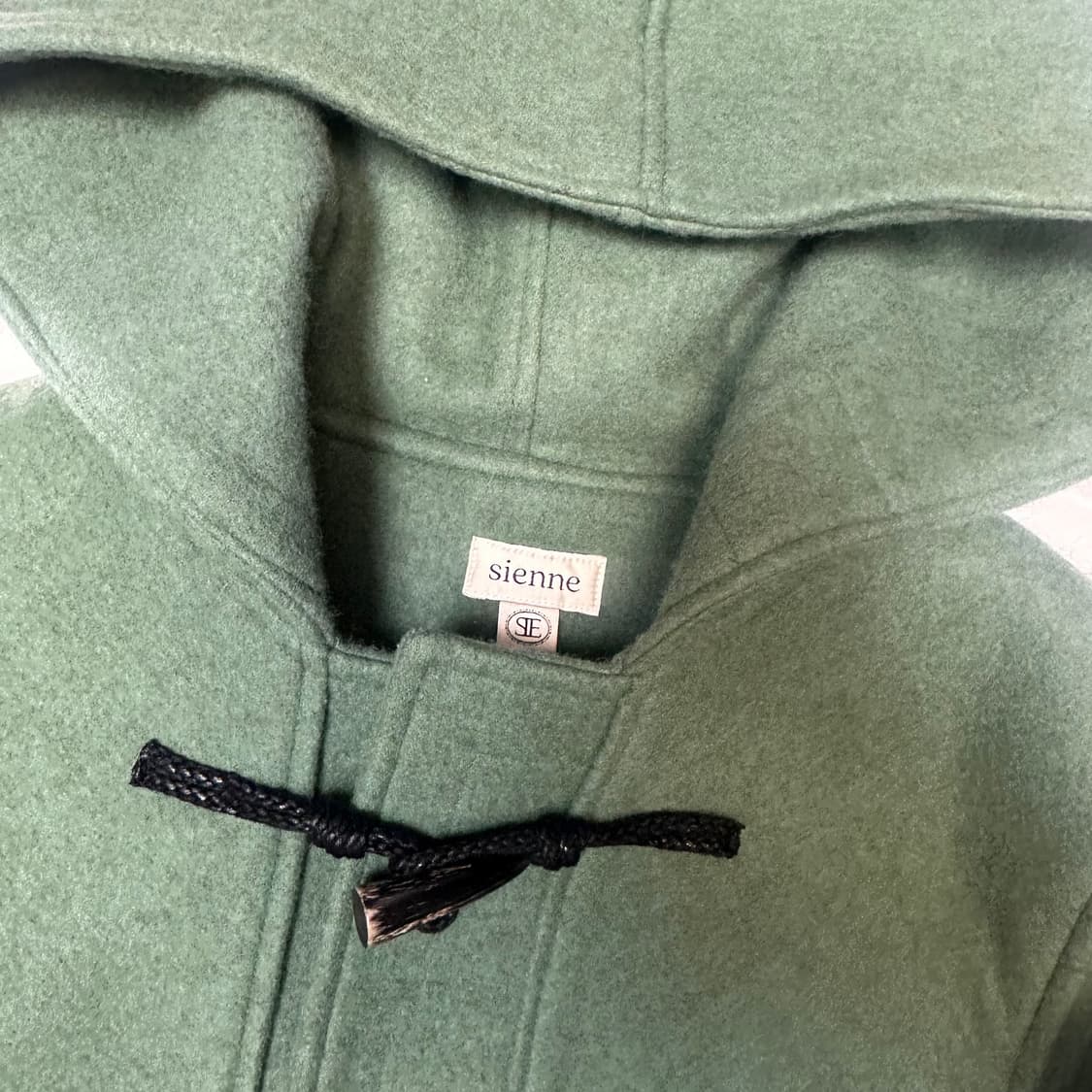 시엔느 카키 더플롱코트 Free 상품이미지3