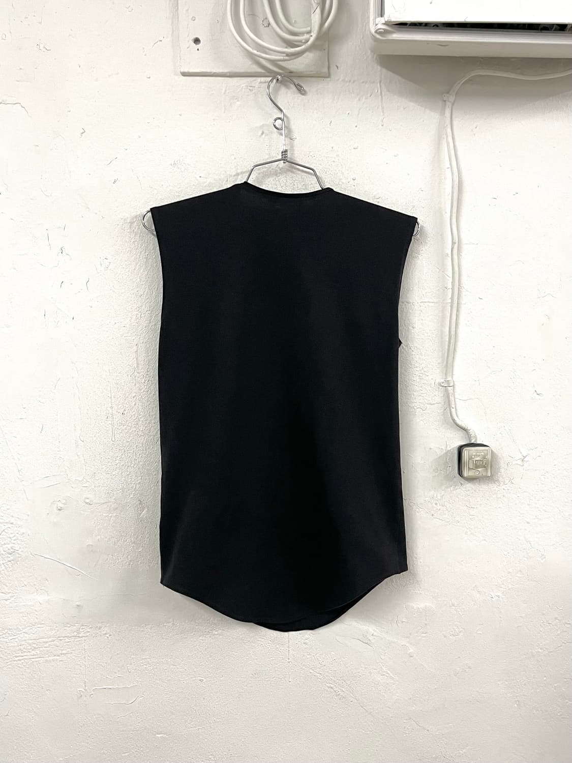 발망 2011SS 데카르넹 레더 메탈 체인 견장 슬리브리스 상품이미지6