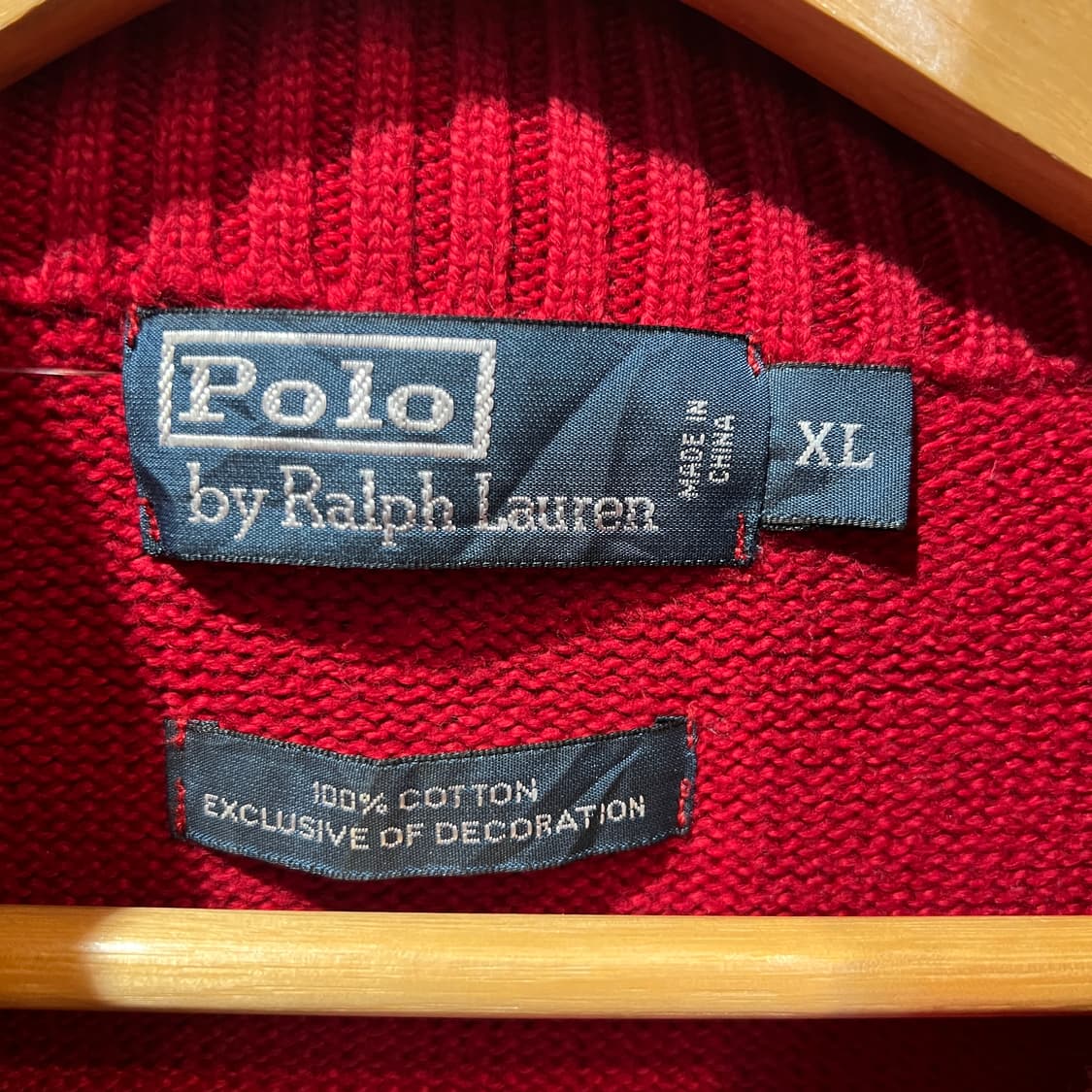 폴로 랄프로렌 하프넥 니트집업 상품이미지3