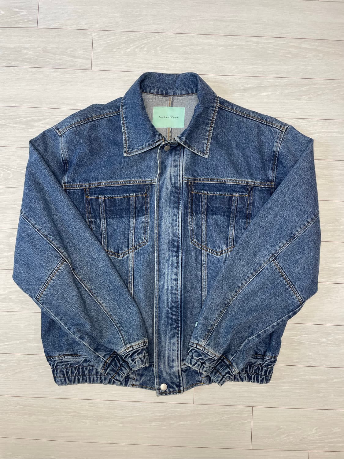 InstantFunk Denim Blouson Jacket(남여공용) 상품이미지2