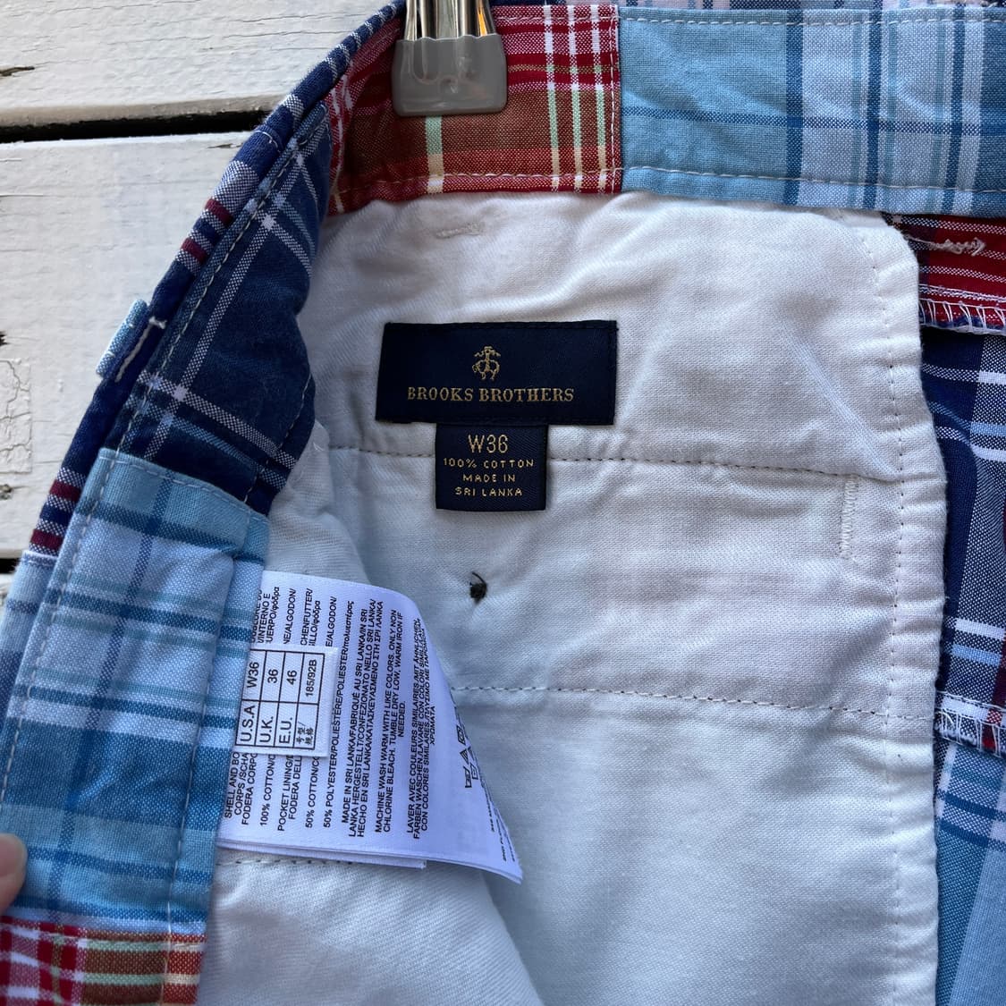 Brooks Brothers 브룩스브라더스 패치워크 반바지 상품이미지4