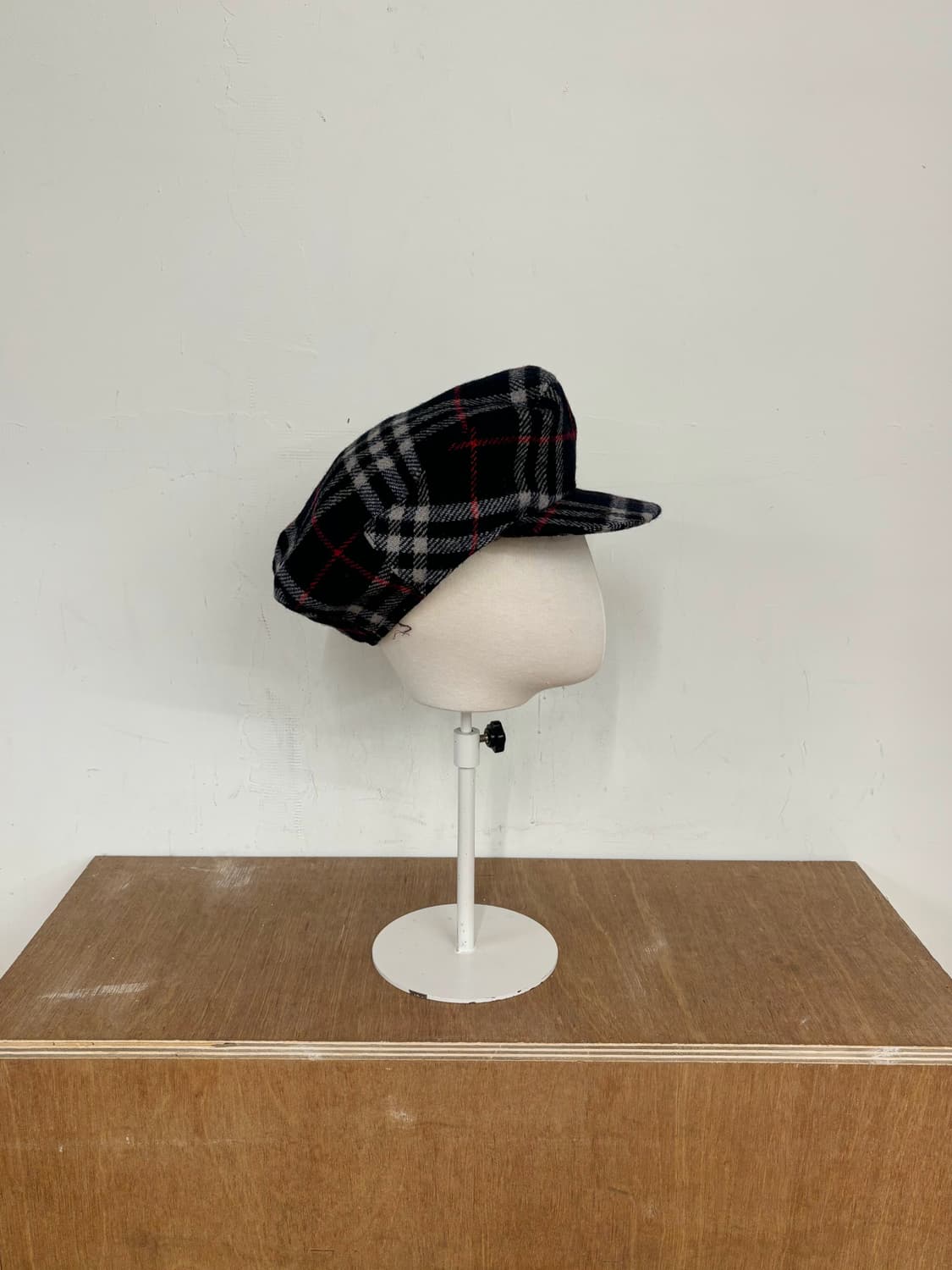 버버리 울 체크 헌팅캡 상품이미지3