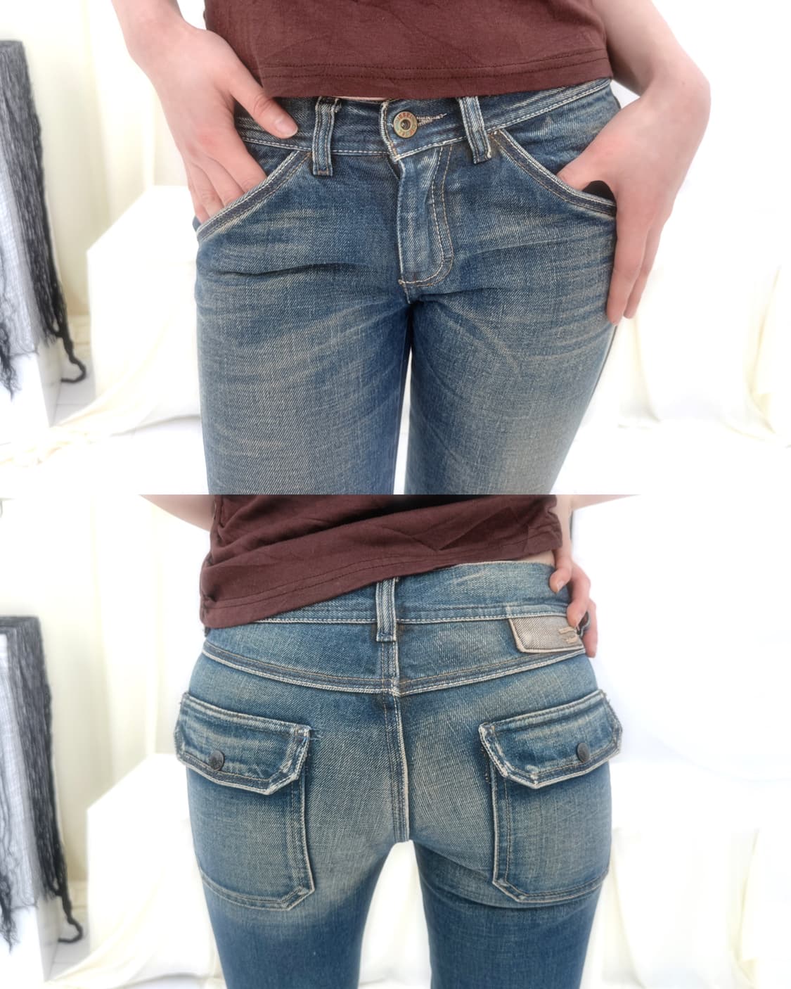 디젤 데님 플레어 부츠컷 데님 상품이미지4