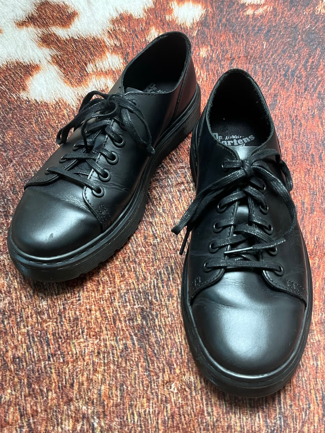 [260] 닥터마틴 단테 블랙 레더 스니커즈 상품이미지3