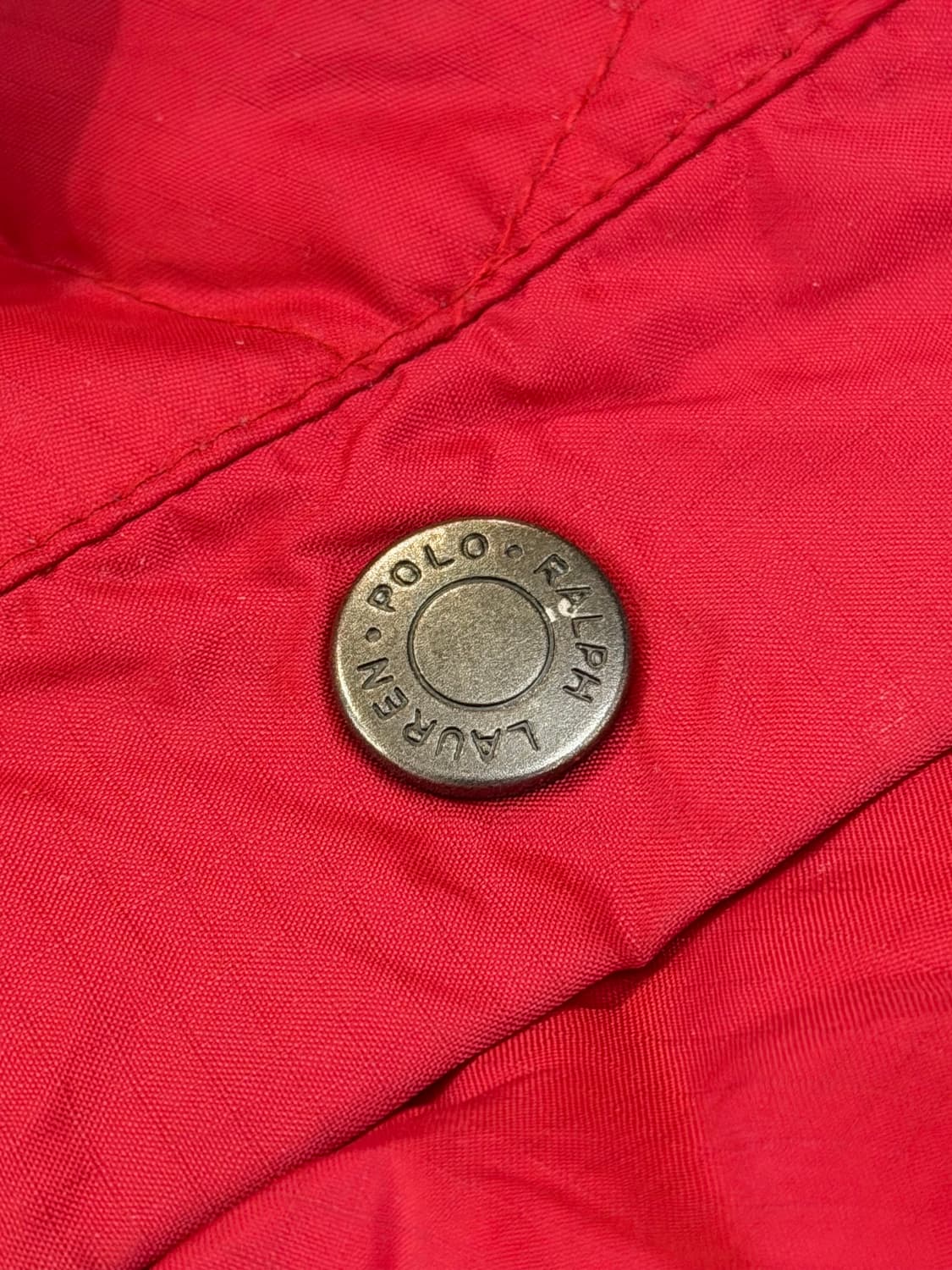 90s 폴로스포츠 빈티지 구스다운 패딩 레드 상품이미지3