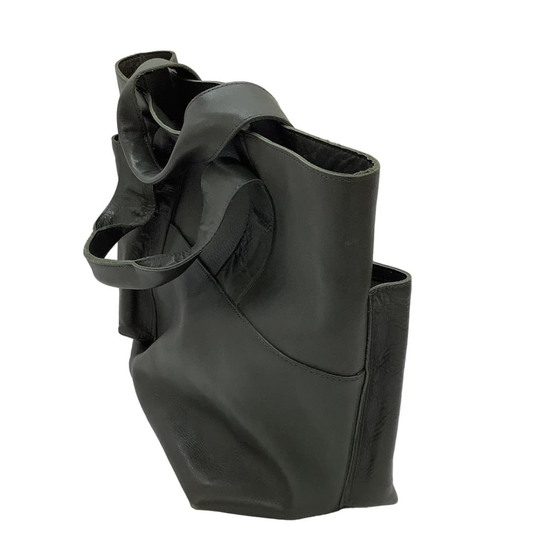 유르겐 렐 소가죽 모스그릴 어스 토트백 재패니즈 스타일 꼼데 스타일 상품이미지3