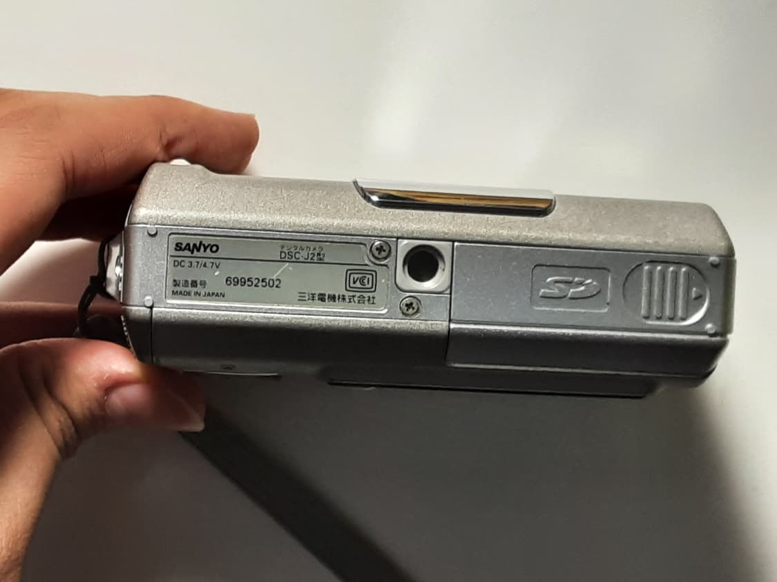 산요작티J2 빈티지디카 디지털카메라 sanyo xacti 레트로연예인디카 상품이미지5