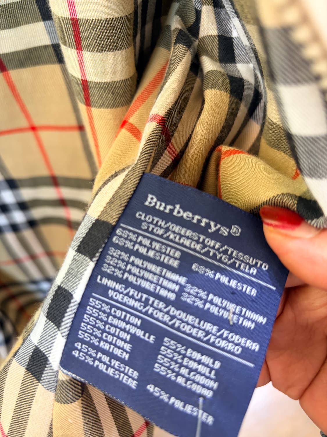 버버리 자켓 상품이미지4