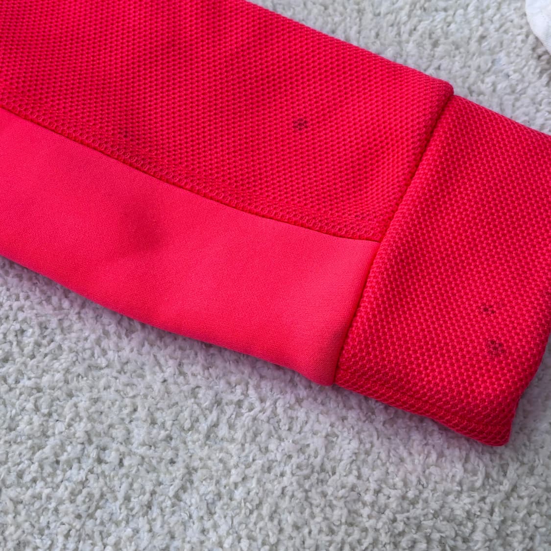 M/90 르꼬끄 핑크색 후드 기모집업0304E 상품이미지5