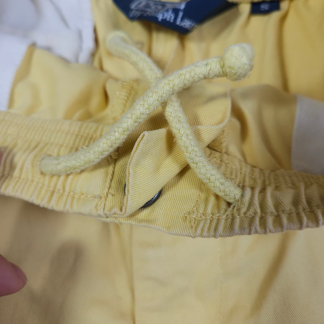 폴로 랄프로렌 연노랑 반바지 상품이미지6