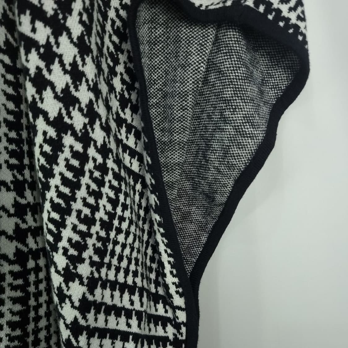 [존스 뉴욕] 하운드투스 체크 케이프 집업 가디건 M18737 상품이미지6