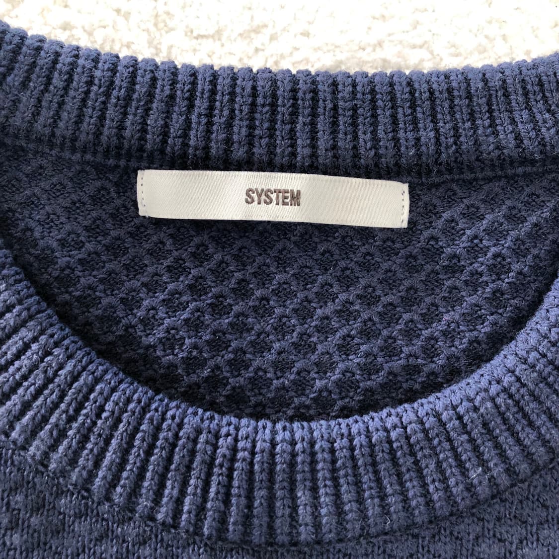 시스템 사이드 지퍼 니트  상품이미지5