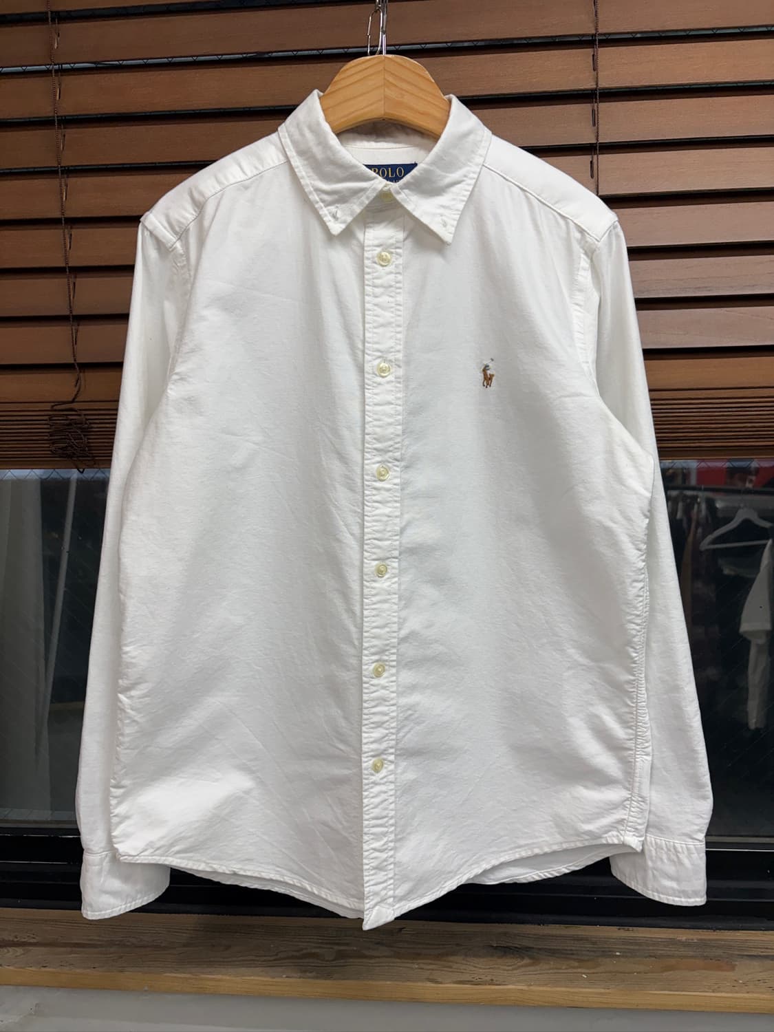 Polo Ralph Lauren 폴로 랄프 로렌 화이트 옥스포드 셔츠 상품이미지1