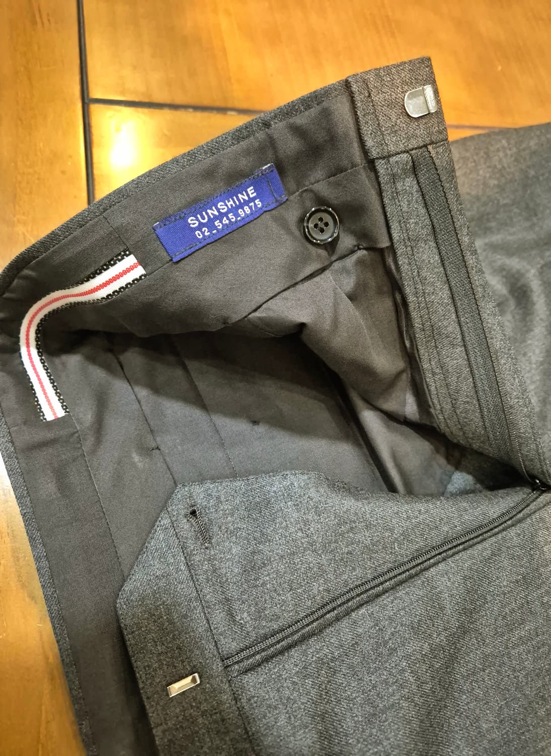 F/W(추동) 그레이 울팬츠 상품이미지6