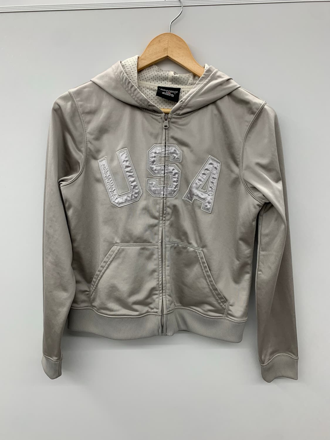 폴로 usa 실버 후드 집업 상품이미지4