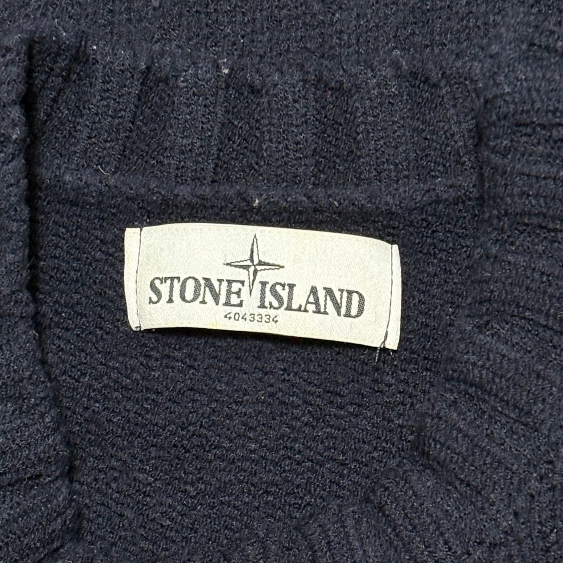 M 스톤아일랜드 네이비 울 니트 상품이미지4