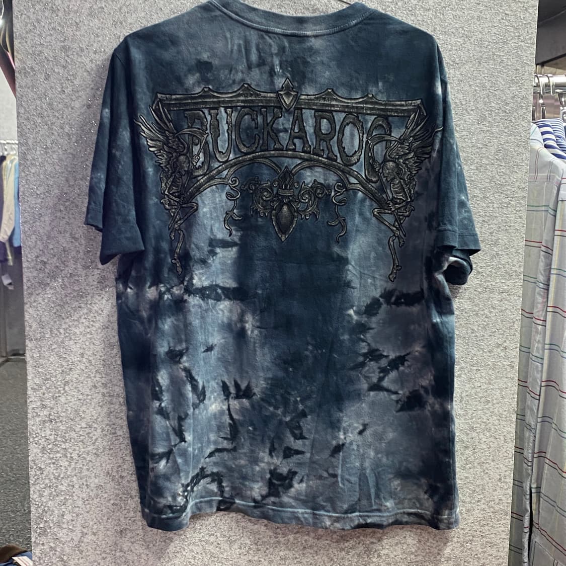 버커루 빅로고 타이다이 펑크 반팔티 B4625 상품이미지4