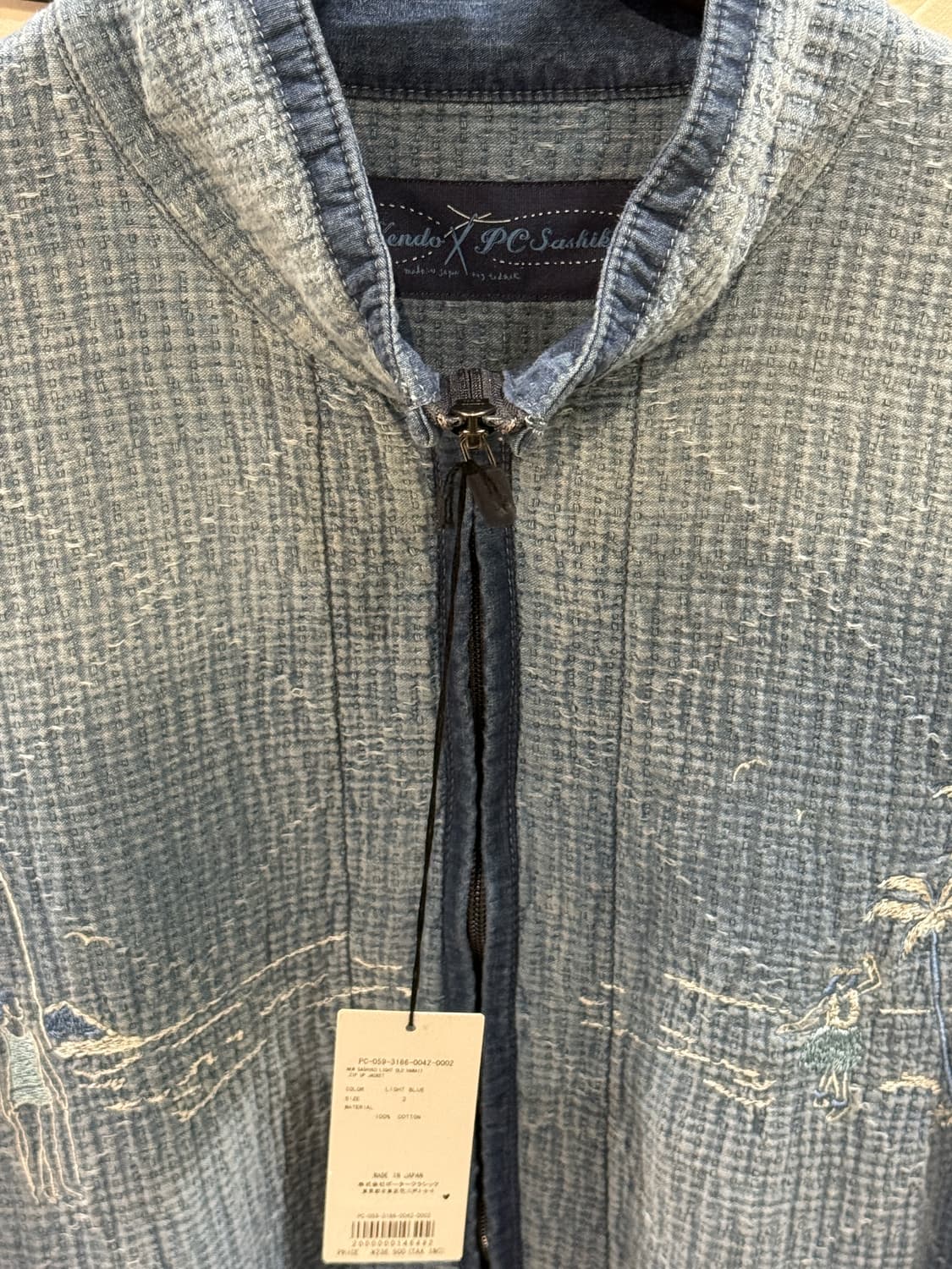 (새상품)포터클래식 뉴사시코 라이트 올드하와이 집업 2Size 상품이미지5