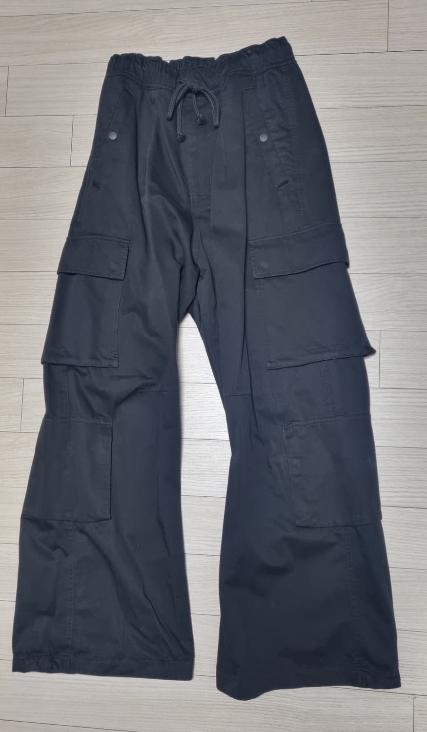 폴리테루 사이드 카고 파자마 팬츠 2사이즈 상품이미지2