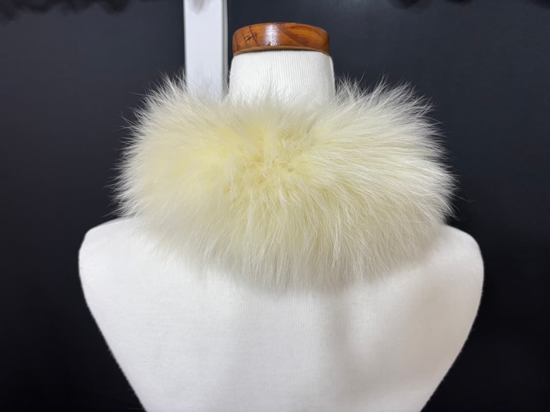 천연 폭스퍼 워머/목도리/머플러/카라/상태최상 상품이미지2