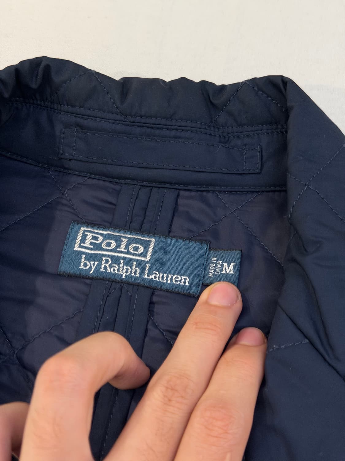 00s 폴로 랄프로렌 퀼팅 블레이저 네이비 상품이미지4