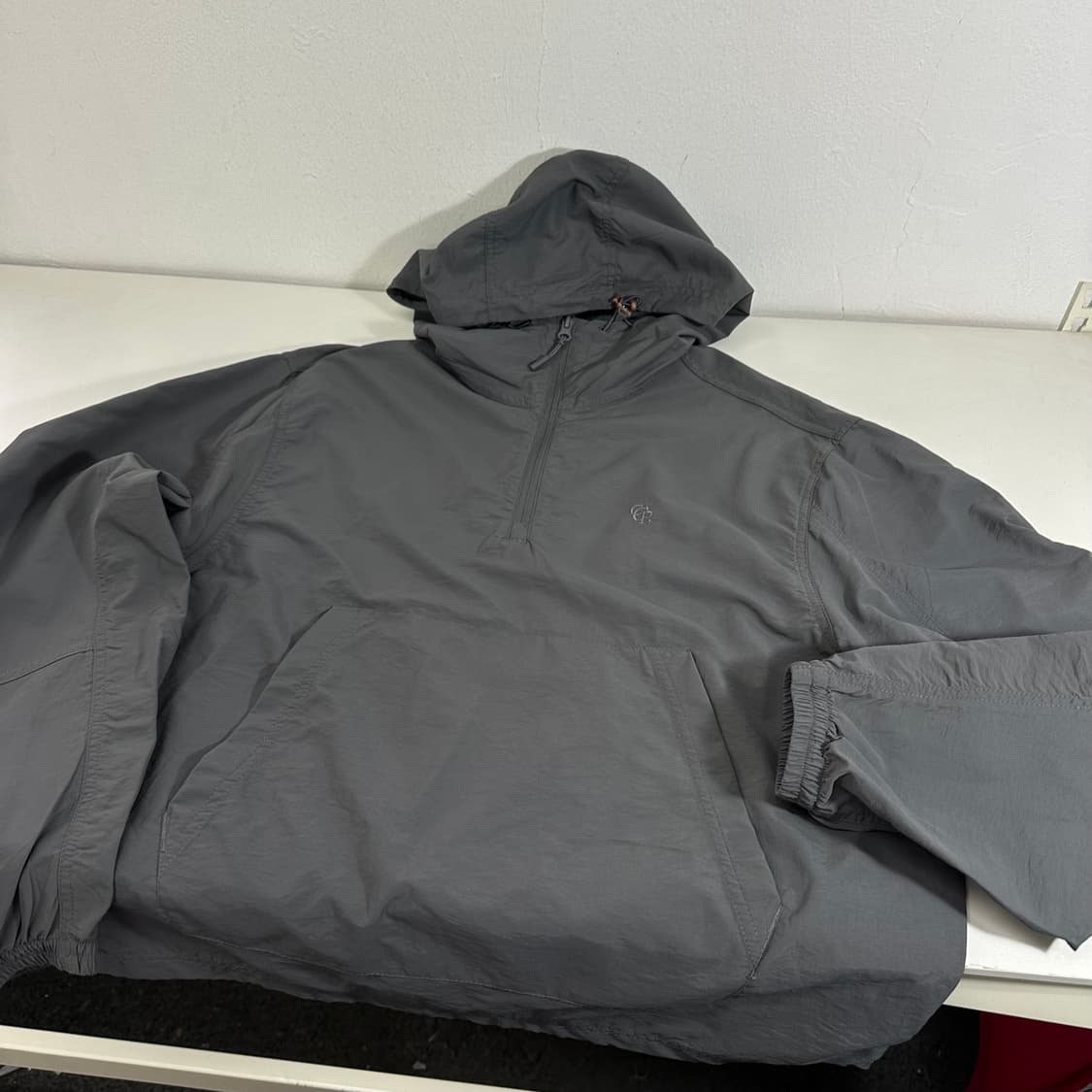 M 코드그라피 진그레이 바람막이 아노락 상품이미지1