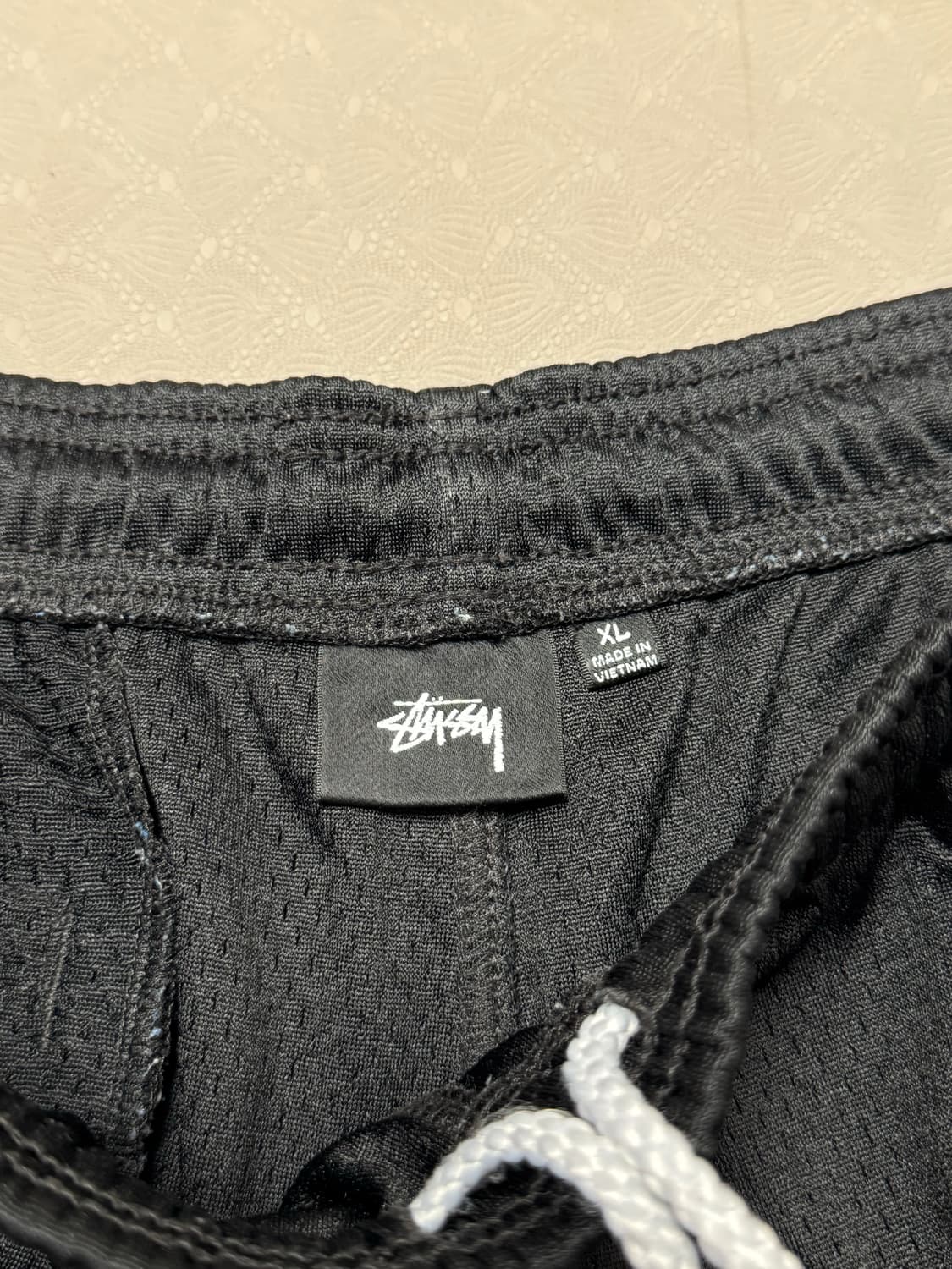 [XL] Stussy 스투시 빅 베이직 메쉬 쇼츠 블랙 상품이미지2
