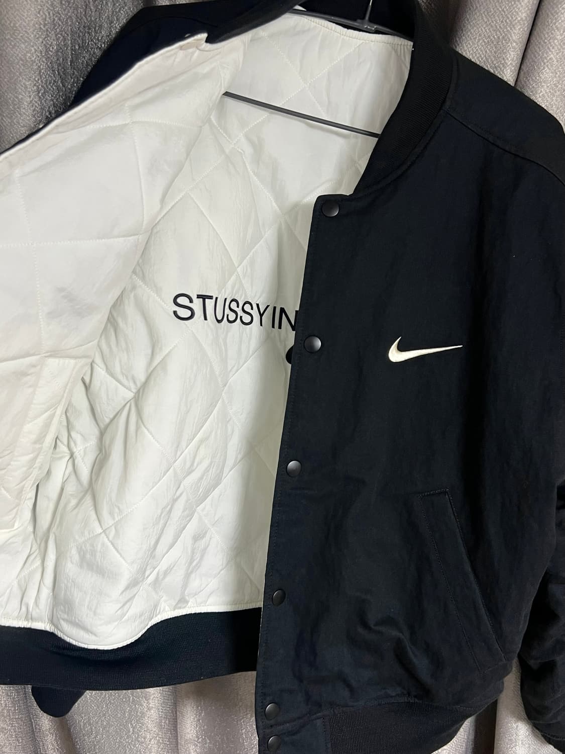 (M크림구입)나이키 스투시 리버시블 자켓 상품이미지3