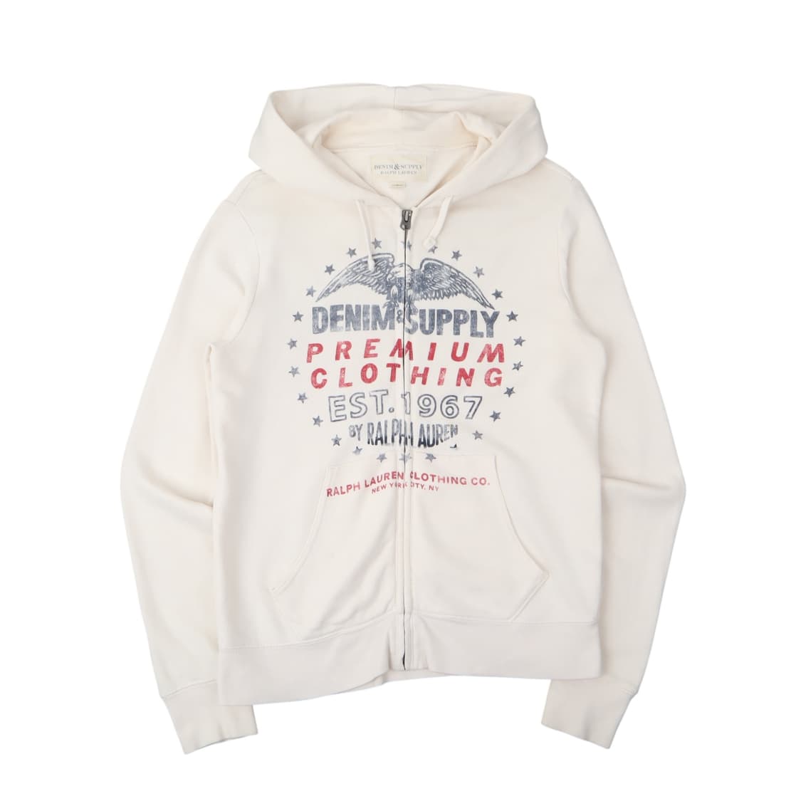 데님앤서플라이 이글 써클로고 후드집업 상품이미지1