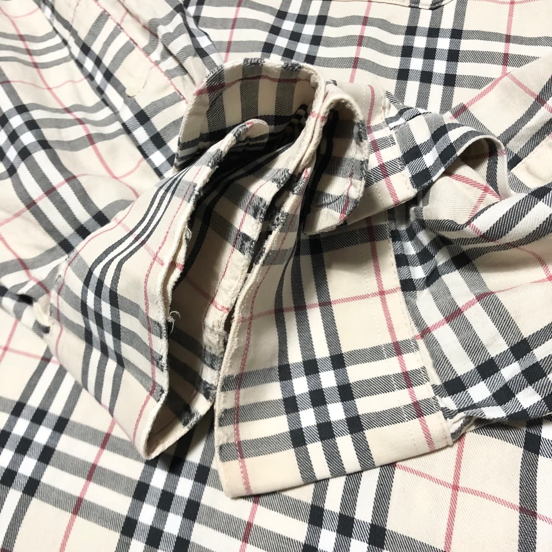 버버리 노바체크 셔츠 남성용 상품이미지7