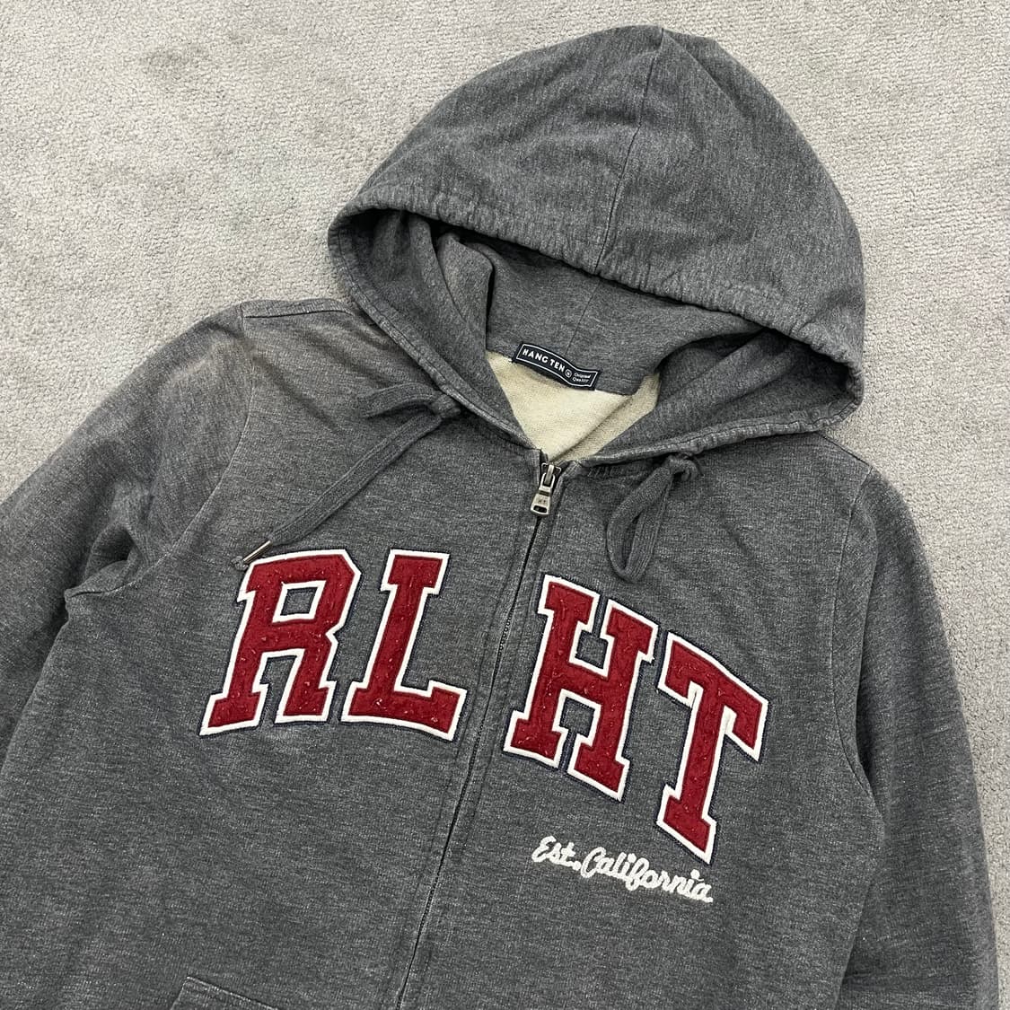 M 행텐 RLHT 후드집업 그레이 상품이미지2